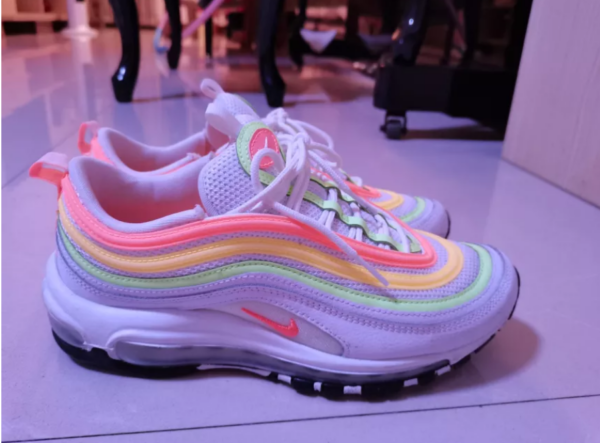 Giày Nike Wmns Air Max 97 'Easter' CW7017-100 - Ảnh 3
