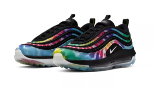 Alternative view of Giày Golf Nike Air Max 97 Golf 'Tie Dye Alternate' CK1219-001