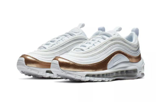 Giày Nike Air Max 97 GS 'Bronze Scale' BV0049-100 - Ảnh 8