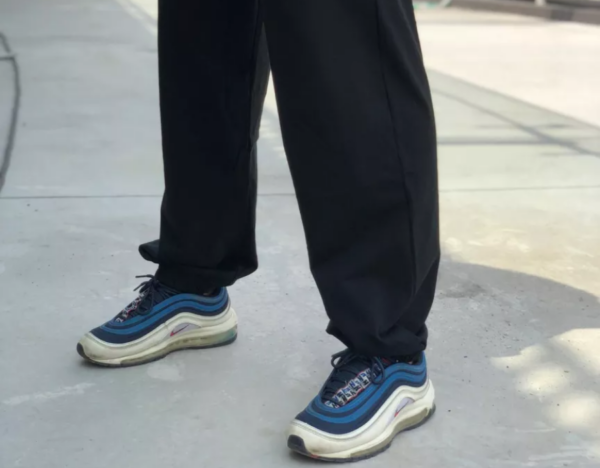Giày Nike Air Max 97 SE 'Blue Nebula' AQ4126-400 - Ảnh 4