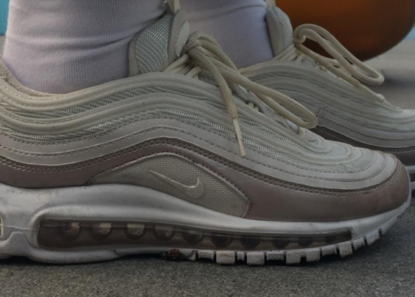 Giày Nike Air Max 97 'Phantom Metallic Red Bronze' 921523-002 - Ảnh 8