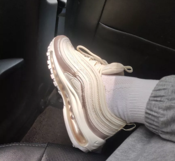 Giày Nike Air Max 97 'Phantom Metallic Red Bronze' 921523-002 - Ảnh 3