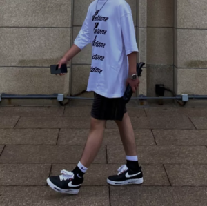 Alternative view of Giày Nike Air Force 1 '07 AN20 'Black White' CJ0952-001