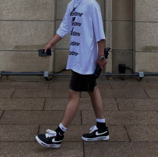Giày Nike Air Force 1 '07 AN20 'Black White' CJ0952-001 - Ảnh 2