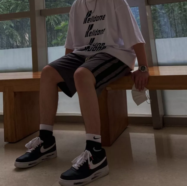 Giày Nike Air Force 1 '07 AN20 'Black White' CJ0952-001 - Ảnh 5