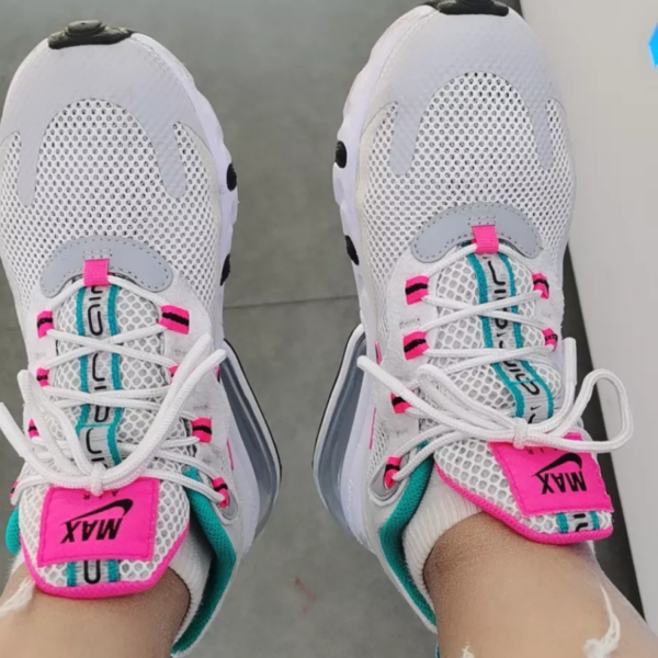Giày Nike Air Max 270 'React White Pink' CZ1612-100 - Ảnh 3