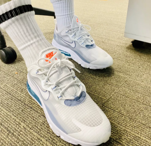 Giày Nike Air Max 270 React 'Indigo Fog' CT1265-100 - Ảnh 3