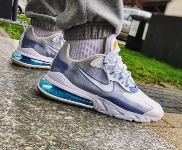 Giày Nike Air Max 270 React 'Indigo Fog' CT1265-100 - Ảnh 7