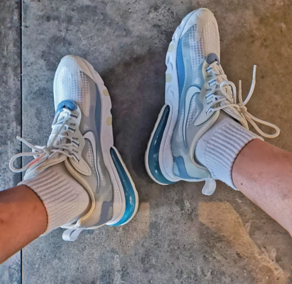 Giày Nike Air Max 270 React 'Indigo Fog' CT1265-100 - Ảnh 6