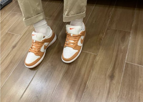 Giày Nike SB Dunk Low 'Light Cognac' DM8998-200 - Ảnh 3