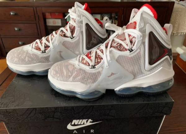 Giày Nike LeBron 19 'Sketch' DC9340-101 - Ảnh 4