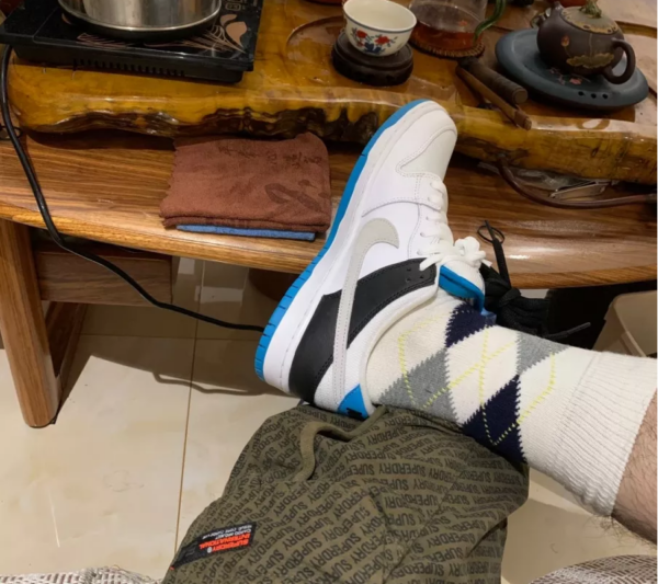 Giày Nike Dunk Low Pro SB 'Laser Blue' BQ6817-101 - Ảnh 2