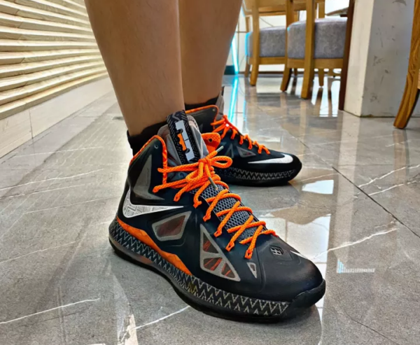 Giày Nike LeBron 10 'BHM' 583109-001 - Ảnh 5