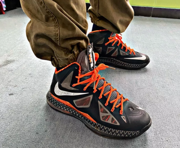 Giày Nike LeBron 10 'BHM' 583109-001 - Ảnh 4
