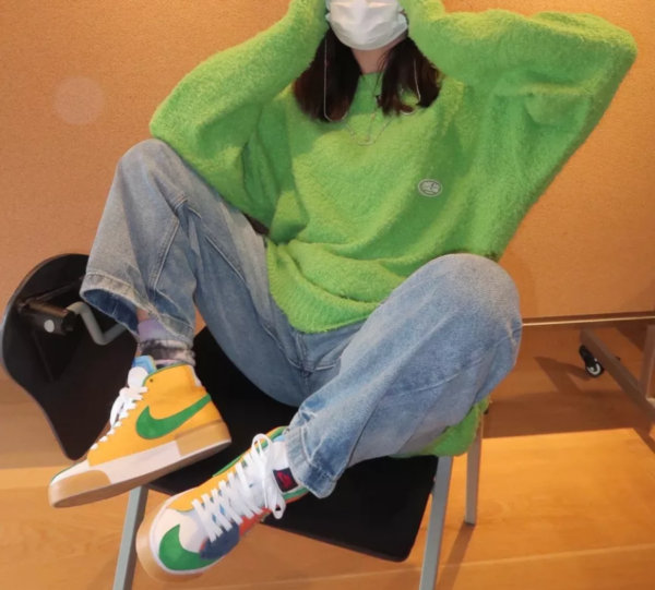 Giày Nike Zoom Blazer Mid Edge SB 'Multicolor' DA2189-800 - Ảnh 13