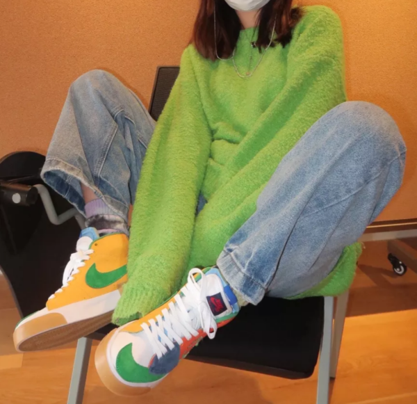 Giày Nike Zoom Blazer Mid Edge SB 'Multicolor' DA2189-800 - Ảnh 12