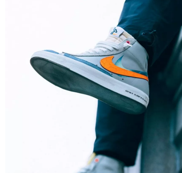 Giày Nike Blazer Mid 77 'Vintage Shanghai' DC9170-001 - Ảnh 5