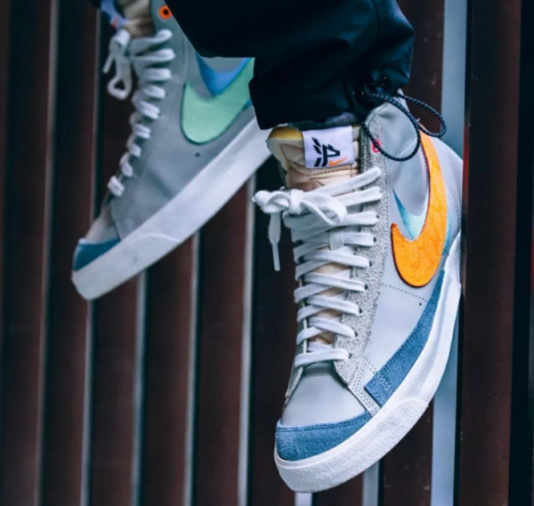 Giày Nike Blazer Mid 77 'Vintage Shanghai' DC9170-001 - Ảnh 4