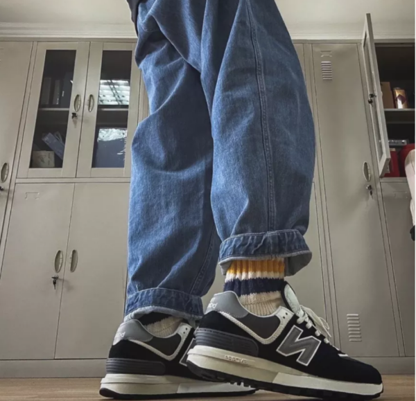 Giày New Balance 574 Legacy 'Black' U574LGG1 - Ảnh 4