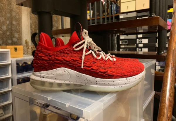 Giày Nike LeBron 15 Low EP 'University Red' AO1756-600 - Ảnh 6