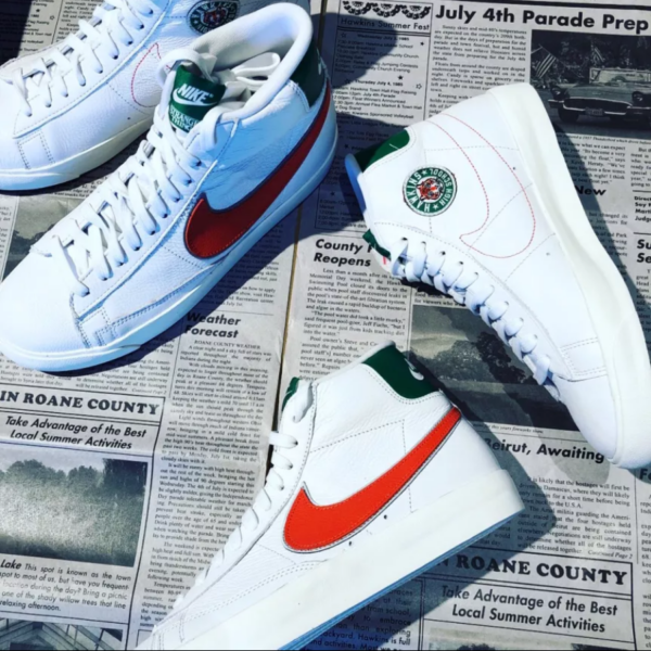 Giày Nike Stranger Things x Blazer Mid 'Hawkins High' CJ6101-100 - Ảnh 10