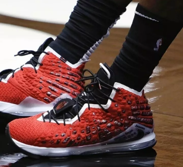 Giày Nike LeBron 17 EP 'Air Max Uptempo' BQ3178-601 - Ảnh 6