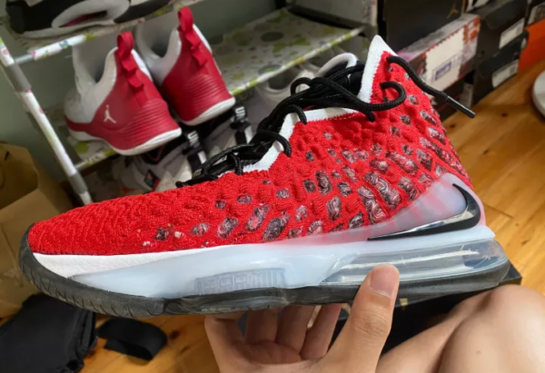 Giày Nike LeBron 17 EP 'Air Max Uptempo' BQ3178-601 - Ảnh 7