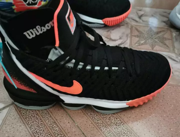 Giày Nike LeBron 16 'Tech Challenge Hot Lava Black' CI1521-001 - Ảnh 5