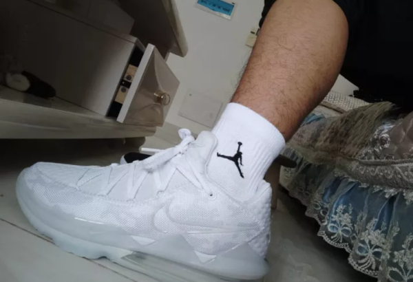 Giày Nike LeBron 17 Low EP 'White Camo' CD5006-103 - Ảnh 7
