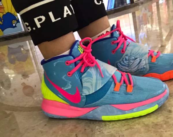 Giày Nike Kyrie 6 GS 'Pool' CZ4686-409 - Ảnh 2