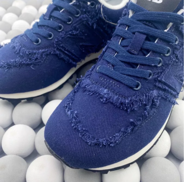 Giày New Balance x Miu Miu 574 'Denim Blue' 5E765D-CSL-F0V41 - Ảnh 4