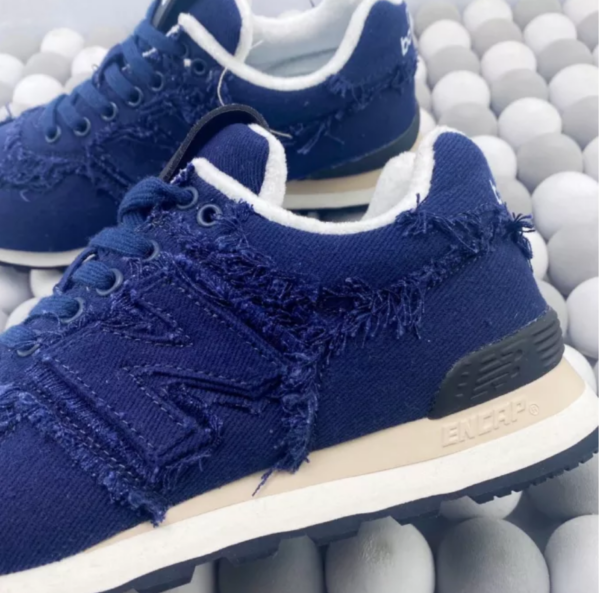 Giày New Balance x Miu Miu 574 'Denim Blue' 5E765D-CSL-F0V41 - Ảnh 3