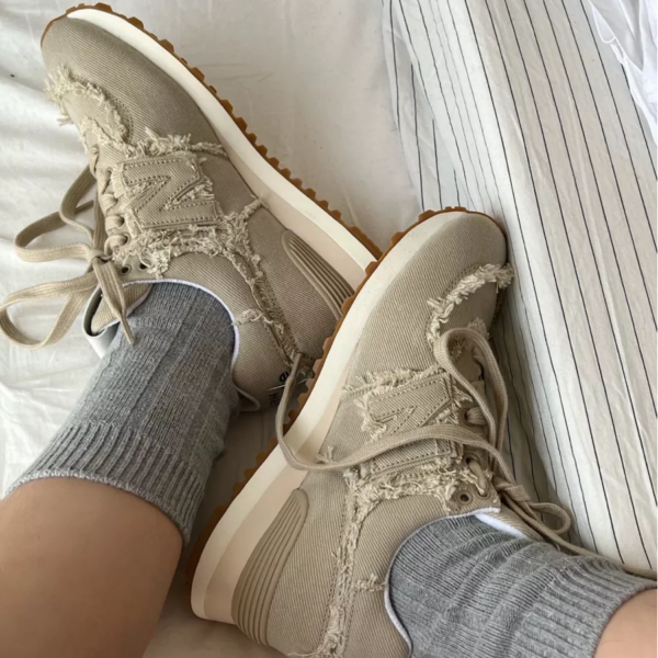 Giày New Balance x Miu Miu 574' Denim Beige' 5E765D-CSL-F0044 - Ảnh 2