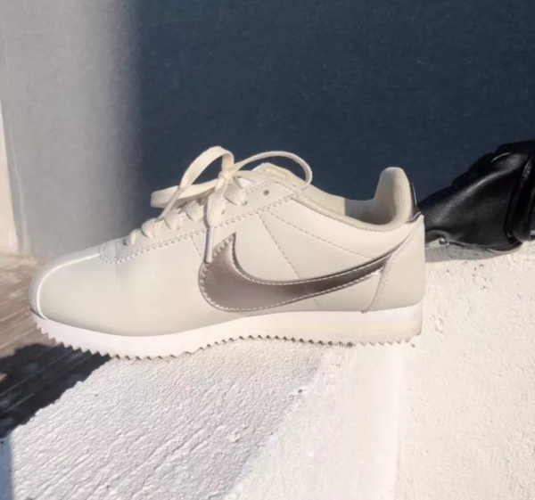Giày Nike Cortez Basic SL GS 'Phantom Metallic Red Bronze' AH7528-002 - Ảnh 7
