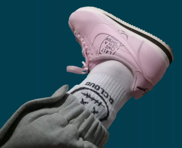 Giày Nike Nathan Bell x Classic Cortez 'Pink Foam' BV8165-600 - Ảnh 2