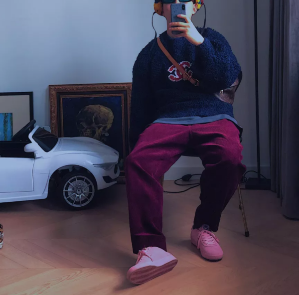Giày Nike Nathan Bell x Classic Cortez 'Pink Foam' BV8165-600 - Ảnh 3
