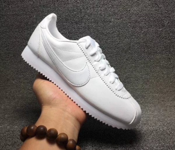 Giày Nike Wmns Classic Cortez Leather 'White' 807471-102 - Ảnh 4