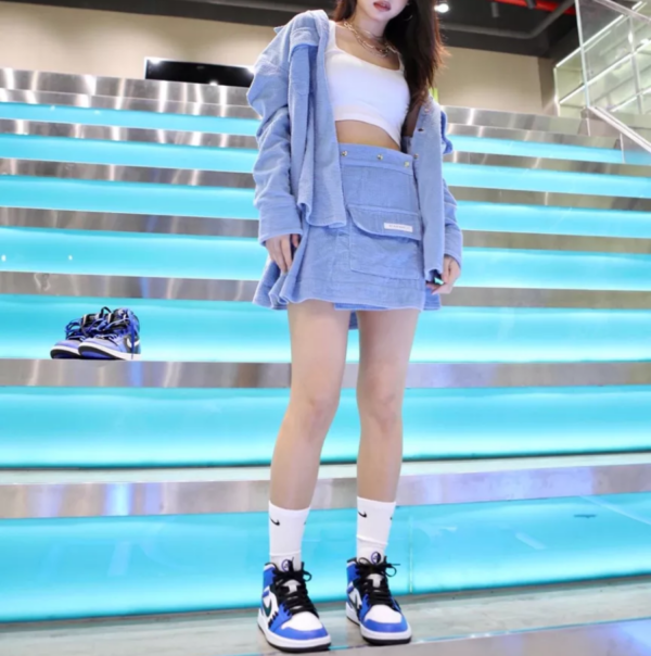 Giày Nike Wmns Air Jordan 1 Mid 'Sisterhood' CV0152-401 - Ảnh 4