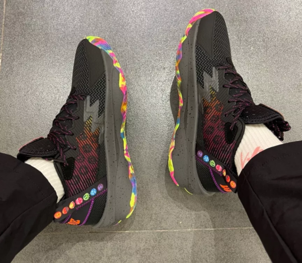 Giày Adidas Dame 8 Big Mood 'Black' GW4336 - Ảnh 4