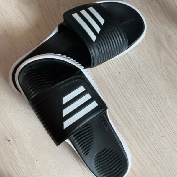 Dép Adidas Alphabounce 'Black White' GY9415 - Ảnh 4