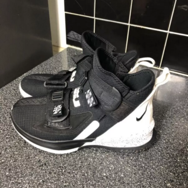 Giày Nike LeBron Soldier 13 SFG TB 'Black White' CN9809-002 - Ảnh 2