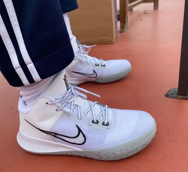 Giày Nike Kyrie Flytrap 4 EP 'White Metallic Silver' CT1973-100 - Ảnh 4