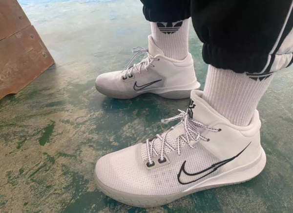Giày Nike Kyrie Flytrap 4 EP 'White Metallic Silver' CT1973-100 - Ảnh 8