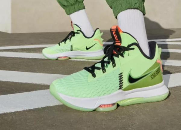 Giày Nike LeBron Witness 5 EP 'Grinch' CQ9381-300 - Ảnh 6