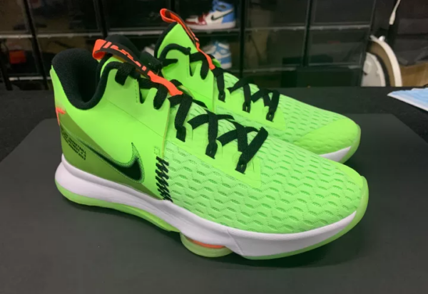 Giày Nike LeBron Witness 5 EP 'Grinch' CQ9381-300 - Ảnh 9