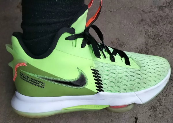 Giày Nike LeBron Witness 5 EP 'Grinch' CQ9381-300 - Ảnh 8