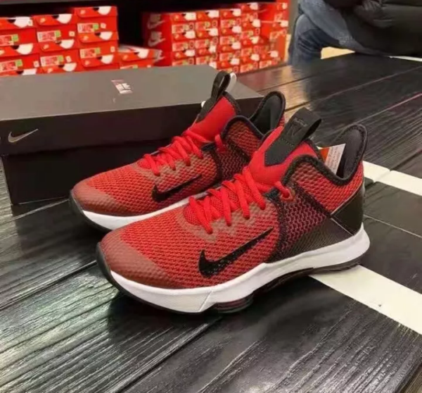 Giày Nike LeBron Witness 4 EP 'Bred' CD0188-002 - Ảnh 3