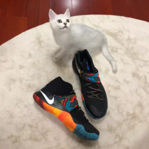 Alternative view of Giày Nike Kyrie 2 'BHM' 828375-099