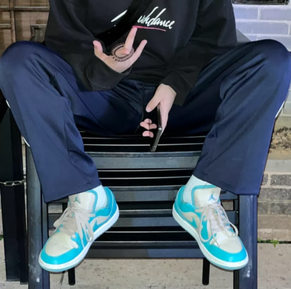 Giày Nike Air Jordan 1 Low 'Sanddrift Washed Teal' DC0774-131 - Ảnh 5