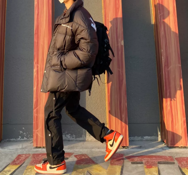 Giày Nike Air Jordan 1 Retro Mid SE 'Team Orange' 852542-800 - Ảnh 7